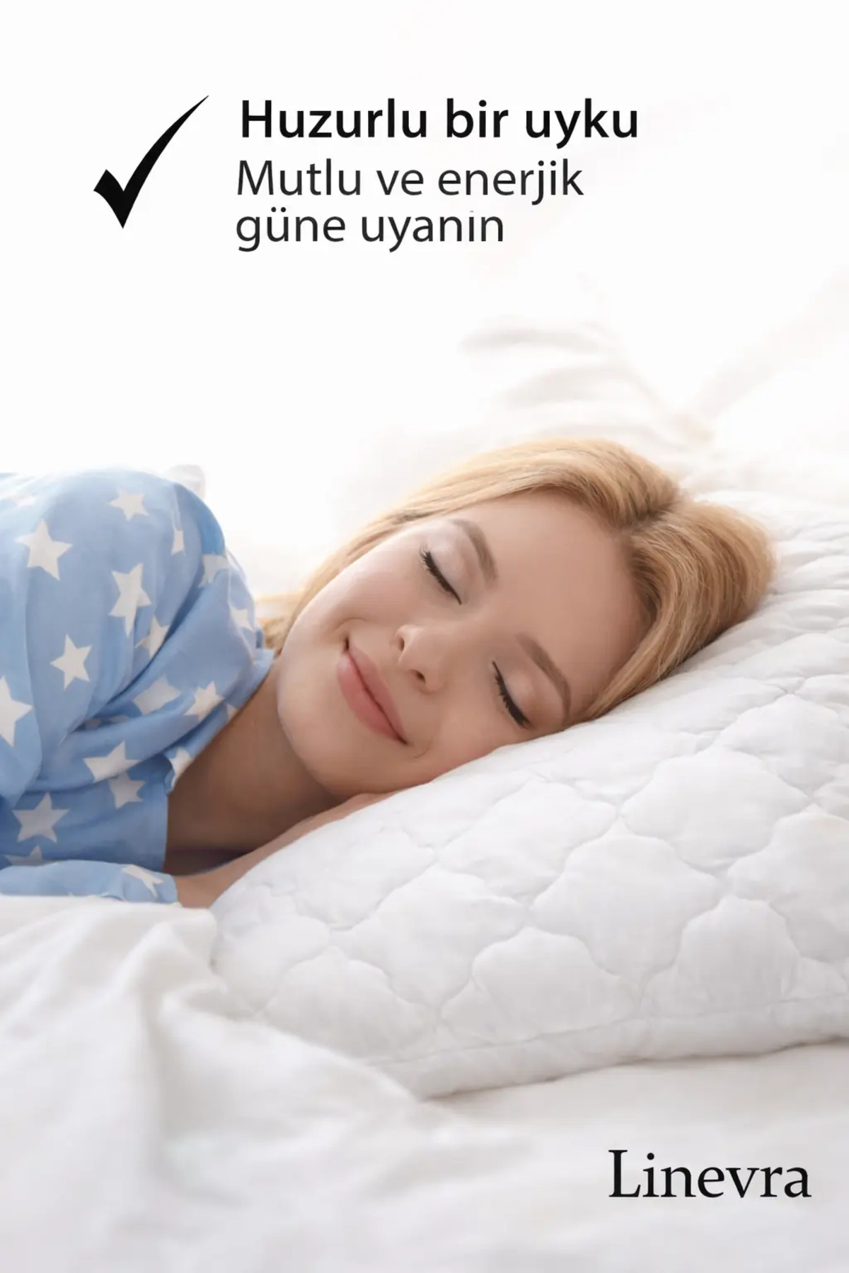 %100 Pamuk Kapitoneli 2’li ve 4’lü Yastık Alezi Koruyucu Kılıf (50X70 CM) görsel 5
