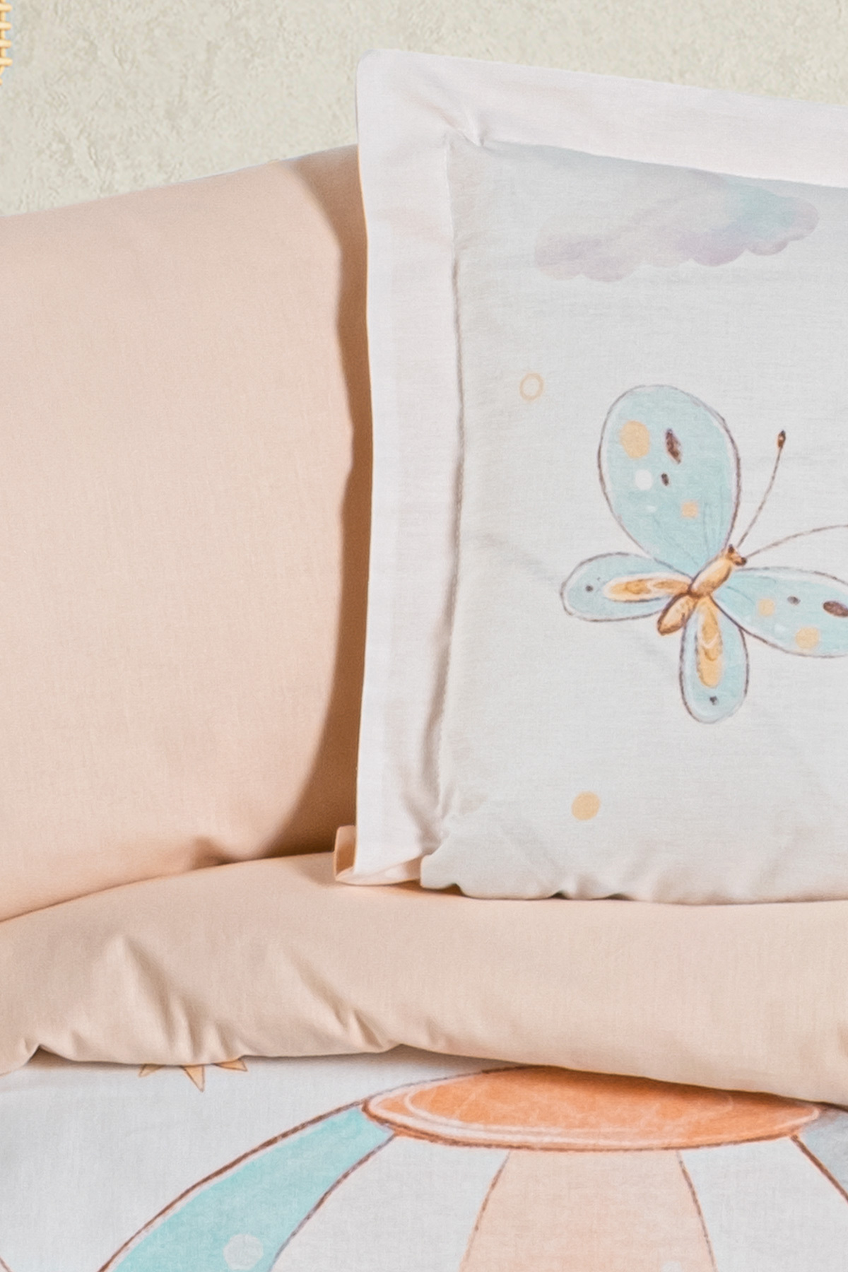 %100 Pamuk Ranforce Bebek & Çocuk Nevresim Takımı 100x150 görsel 4