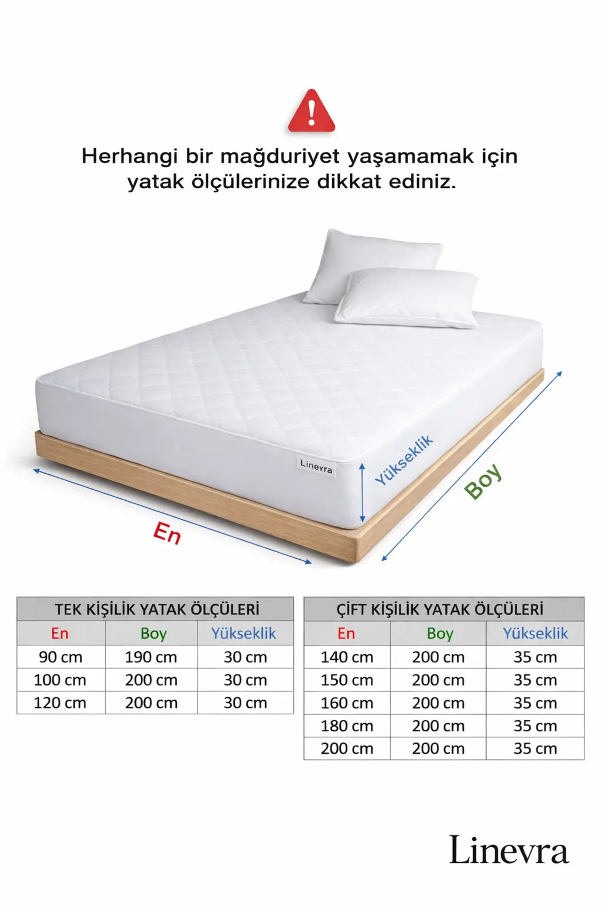 %100 Pamuk | Full Kenar Sıvı Geçirmez Yatak Alezi | Tek, Çift, Battal | Koruyucu Çarşaf Alez görsel 2